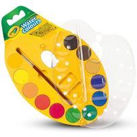 Crayola Set 12 Watercolours with Palette