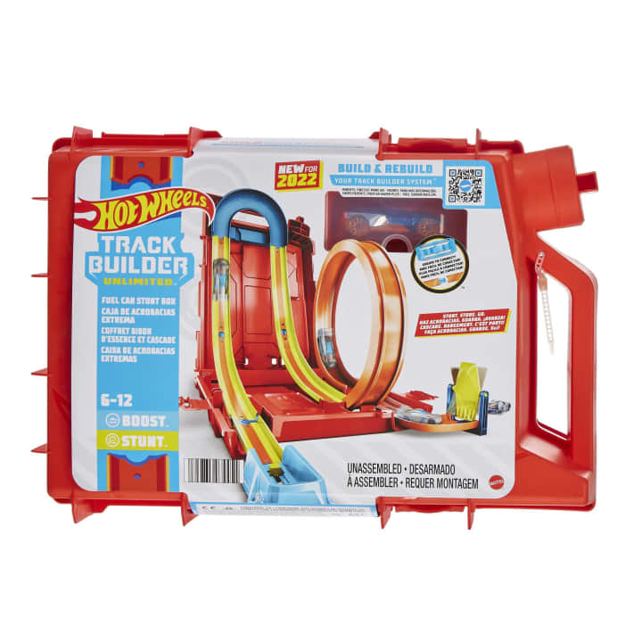 Hot Wheels Track Builder Fuel Can Stunt Box