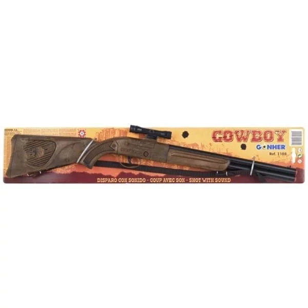 Gonher 8 Shot Cowboy Rifle Cap Gun