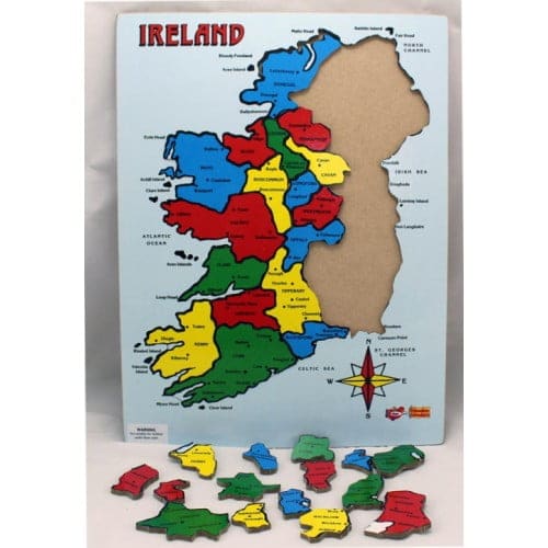 Ireland Map Jigsaw Puzzle