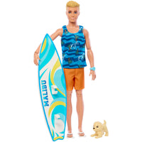 Barbie Poseable Blonde Ken Beach Doll