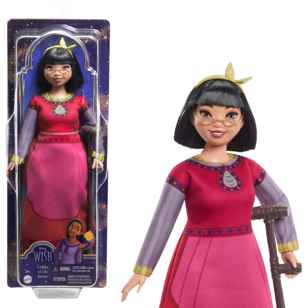 ​Disney's Wish Dahlia Of Rosas Posable Fashion Doll