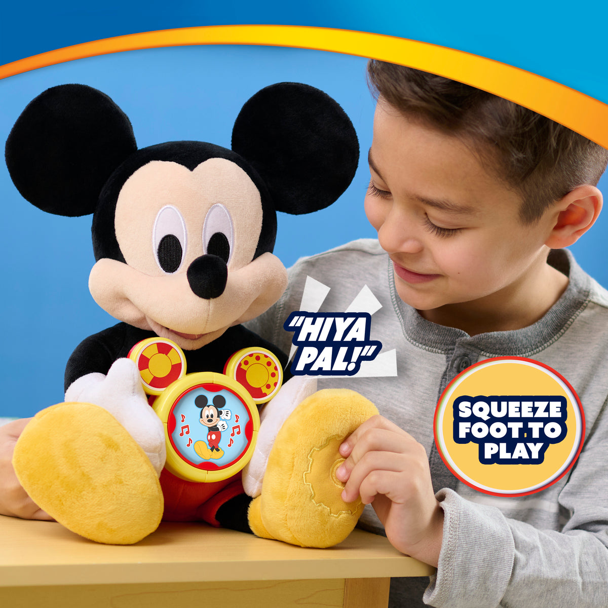 Disney Junior Oh, Toodles! interactive Mickey Mouse plush with Toodles screen – view 4