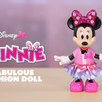 Disney Junior Minnie Mouse Fabulous Fashion Doll with outfits and accessories