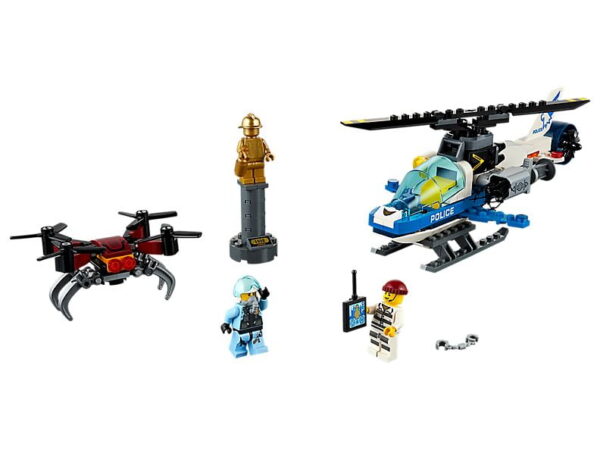 Lego Sky Police Drone Chase