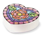 Melissa and Doug Stained Glass Heart & Rainbow