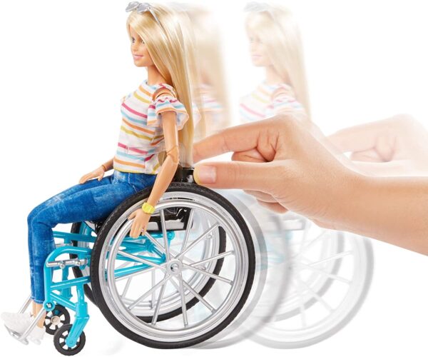 Barbie Wheelchair And Doll