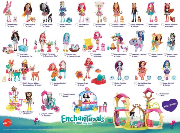 Enchantimals Ekaterina Elephant dolls