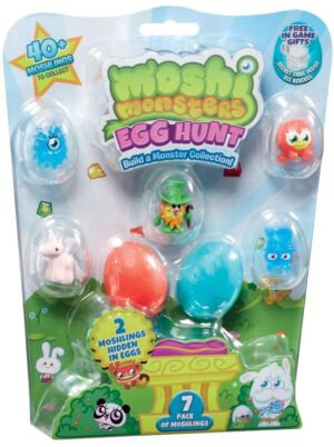 Moshi Monsters Egg Hunt 4 Pack