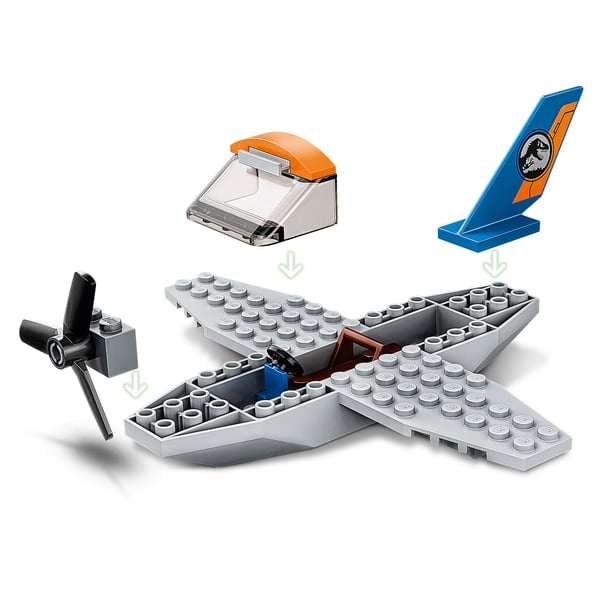 Lego Velociraptor Biplane Rescue Mission