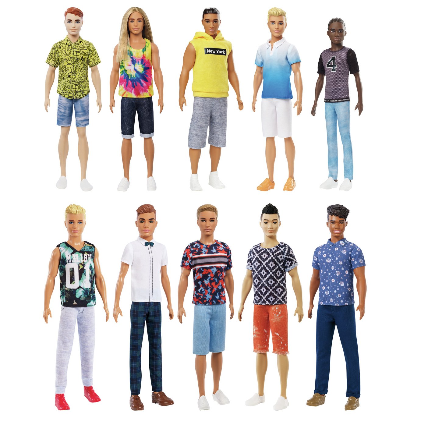 Barbie Fashionistas Ken Doll Assorted - Toys At Foys