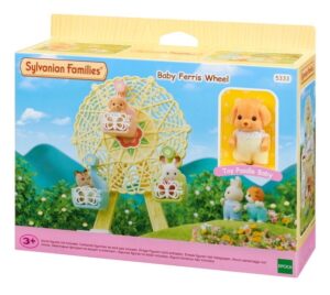 Karussell Sylvanian Families 5334 Baby Airplane Ride with Maple Cat Baby 