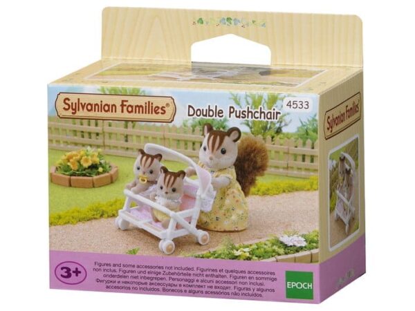 Sylvanian Families Double Pushchairs