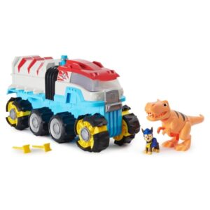 PAW Patrol Dino Rescue Dino Patroller Motorised Team Vehicle with Chase & T-Rex