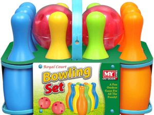 10pc Bowling Set In Carry Case