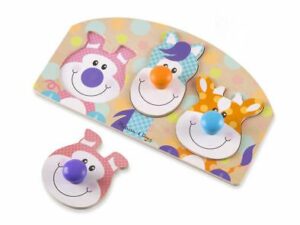 Melissa and Doug First Play Farm Animal Puzzle