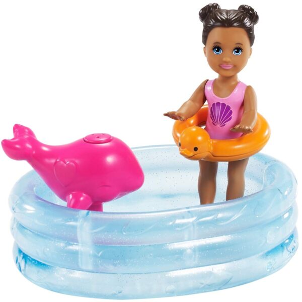 Barbie Babysitter Skipper Pool Playset GRP39