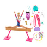 Barbie Gymnastic Playset with Doll and Accessories