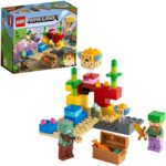 LEGO 21164 Minecraft The Coral Reef Building Set with Alex