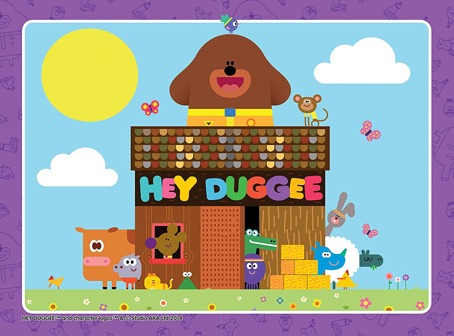 03061 Ravensburger Hey Duggee 4 in a Box Jigsaw Puzzles Children Age 3 Years+ 