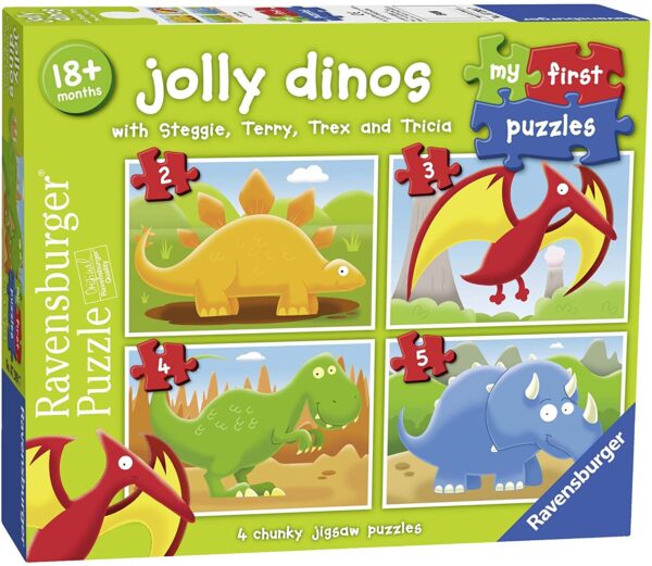 Ravensburger 7289 Jolly Dinos My First Jigsaw Puzzles