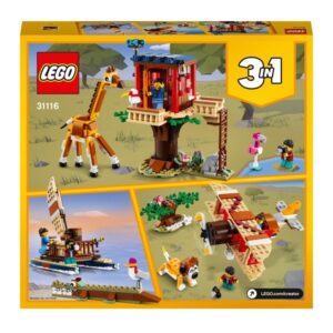 LEGO 31116 Creator 3 in 1 Safari Wildlife Tree House Set