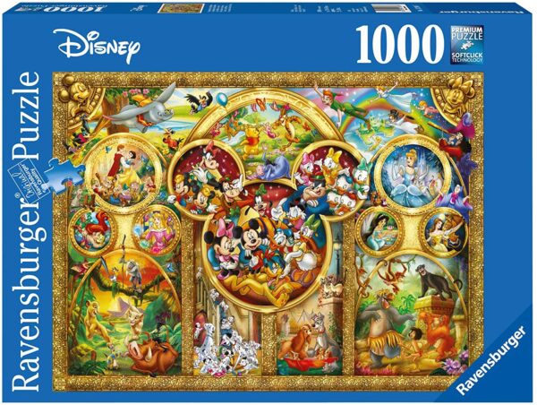 Ravensburger Disney Best Themes 1000 Piece Jigsaw Puzzle for Adults & for Kids