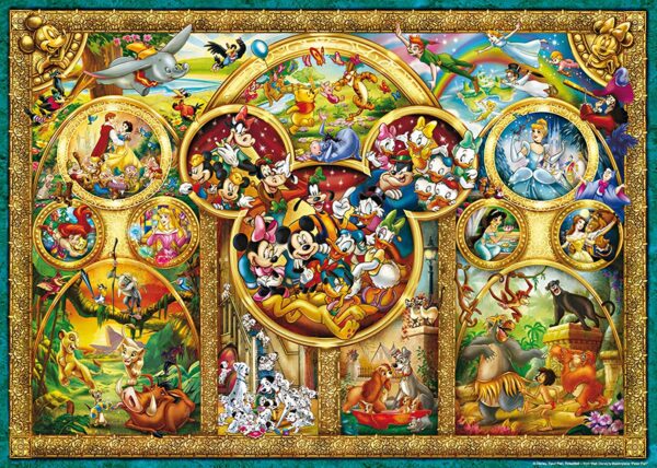 Ravensburger Disney Best Themes 1000 Piece Jigsaw Puzzle for Adults & for Kids