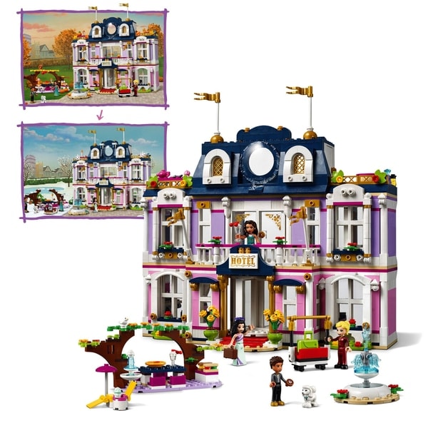 LEGO 41684 Friends Heartlake City Grand Hotel Dollhouse Set