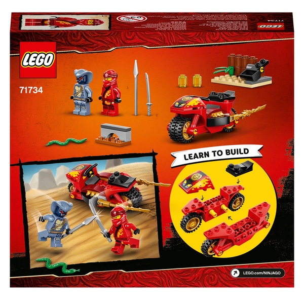 LEGO 71734 NINJAGO Legacy Kai’s Blade Cycle Motorbike Set