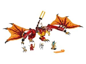 LEGO 71753 NINJAGO Legacy Fire Dragon Attack Ninja Toy Set