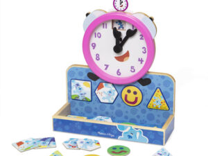 Melissa and Doug Blues Clues & You! Wooden Tickety Tock Magnetic Clock