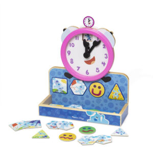 Melissa and Doug Blues Clues & You! Wooden Tickety Tock Magnetic Clock