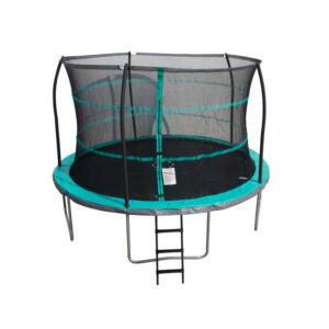 12FT Euroactive Trampoline With Enclosure, Ladder and Anchor Kit