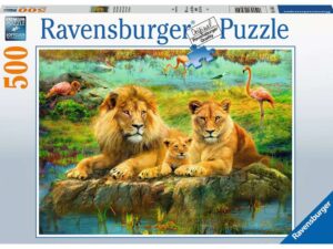 Ravensburger Lions of the Savannah 500 piece Jigsaw Puzzle for Adults & for Kids – 16584