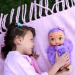 My Garden Baby Feed & Change Baby Butterfly Doll Purple