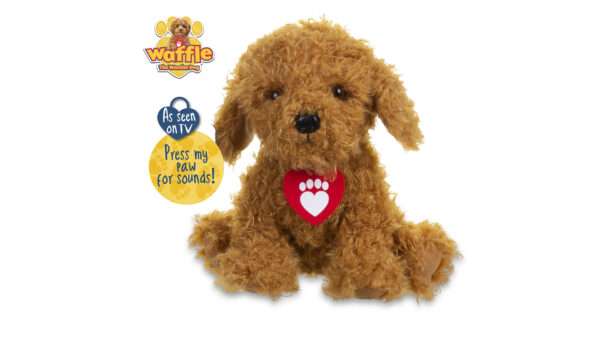 Waffle the Wonder Dog Soft Toy With Sounds – 3401