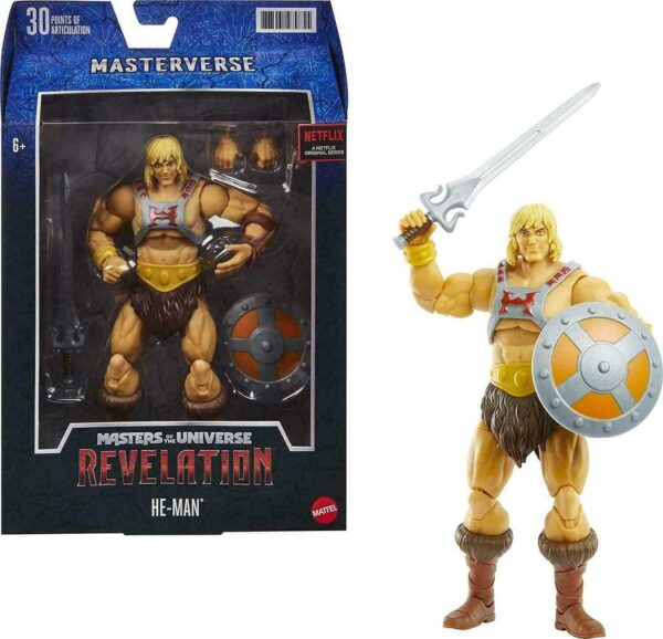 Masters of the Universe Masterverse Revelation He-Man Action Figure – GYV09