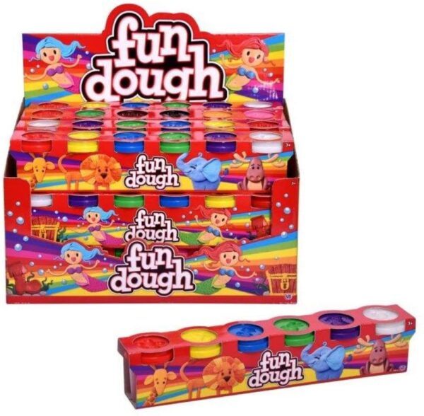 Fun Dough 6 Pack Of Dough – 173724