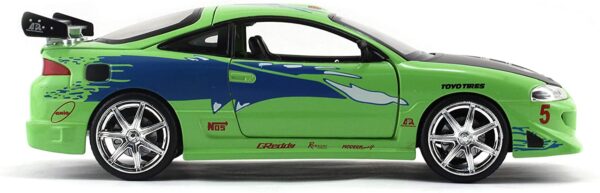 Fast & Furious 1995 Mitsubushi Eclipse 1:24 Scale Die-Cast Replica Car
