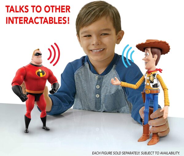 Disney Pixar Interactables Woody Figure