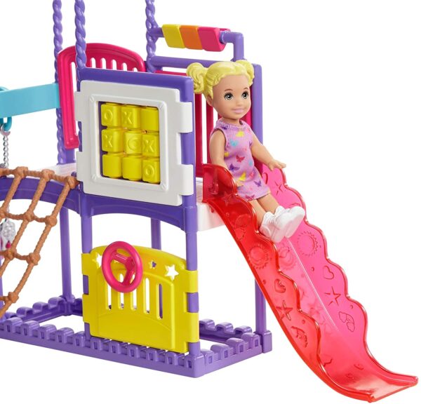 Barbie Skipper Babysitters Inc Climb ‘n Explore Playground Dolls and Playset