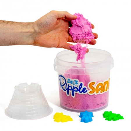 Ripple Sand Large Tub 900G 3 PC Playing Mould And 1 Blister Play Mould – SV20808