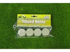 1:32 Set of 4 Round Silage Bales