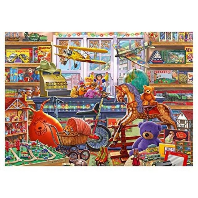 TONY'S TOY SHOPPE Vintage Games 1000 Piece Falcon deluxe Jigsaw Puzzle 11317 