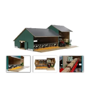 Kids Globe Cattle and Machinery Shed 1.32