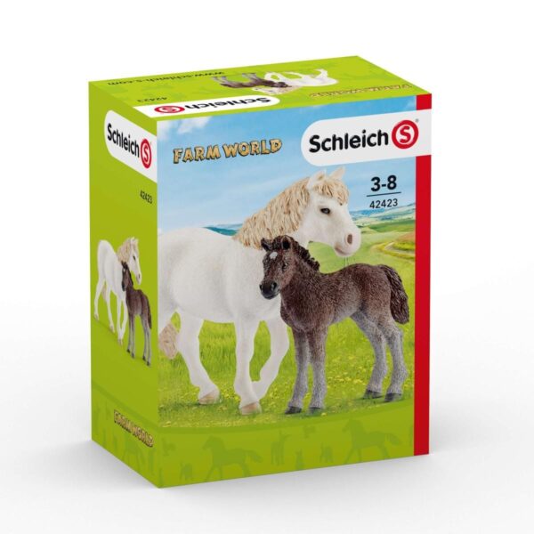 Schleich 42423 Pony mare and foal
