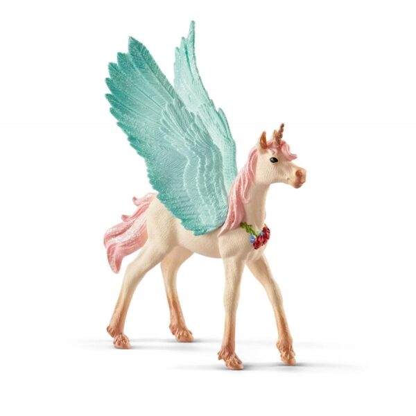 Schleich 70575 Decorated unicorn Pegasus, foal