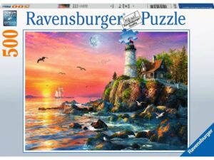 Ravensburger Lighthouse at Sunset 500pc – 16581