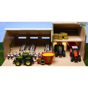 Kids Globe 0200 Cattle and Machinery Shed 132 Scale